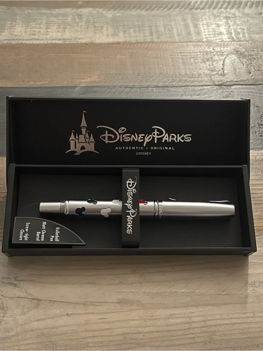 Disney Parks Executive Rollerball Pen Americana Collection 2014-2016 Collectable